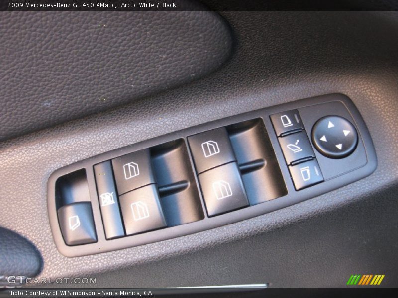 Arctic White / Black 2009 Mercedes-Benz GL 450 4Matic