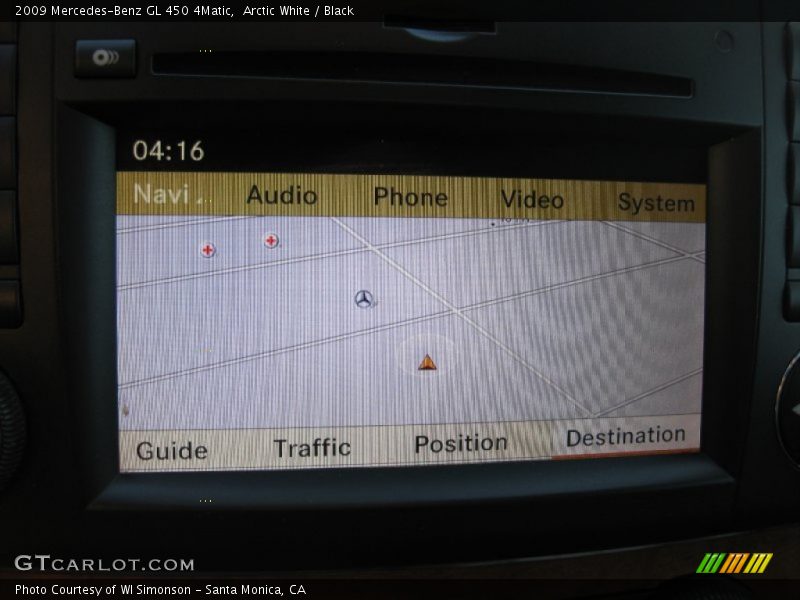 Arctic White / Black 2009 Mercedes-Benz GL 450 4Matic