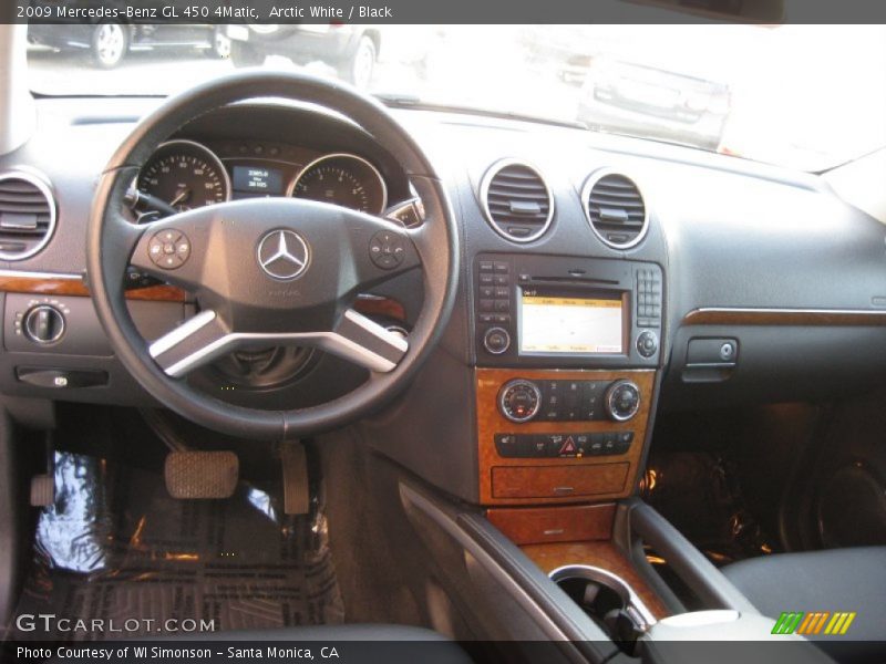 Arctic White / Black 2009 Mercedes-Benz GL 450 4Matic