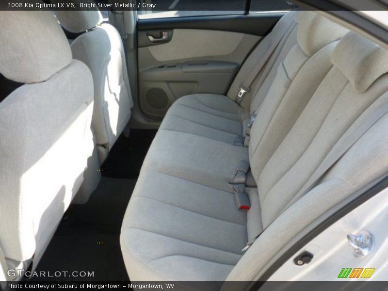 Bright Silver Metallic / Gray 2008 Kia Optima LX V6