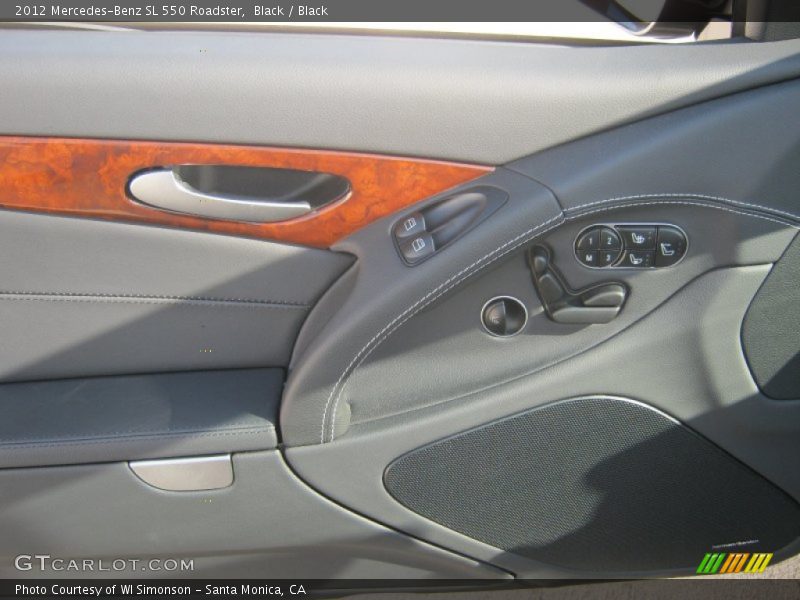 Black / Black 2012 Mercedes-Benz SL 550 Roadster