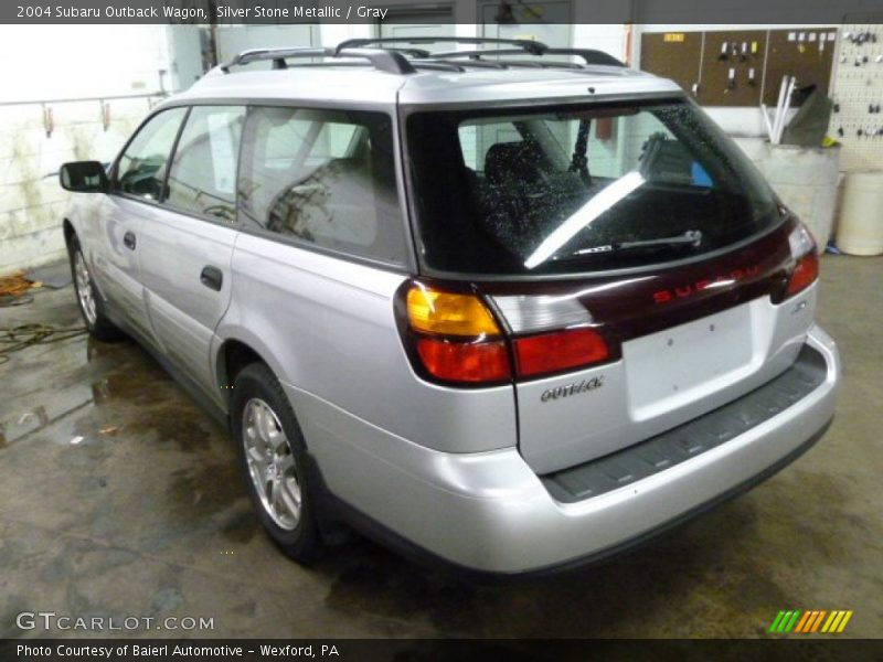 Silver Stone Metallic / Gray 2004 Subaru Outback Wagon