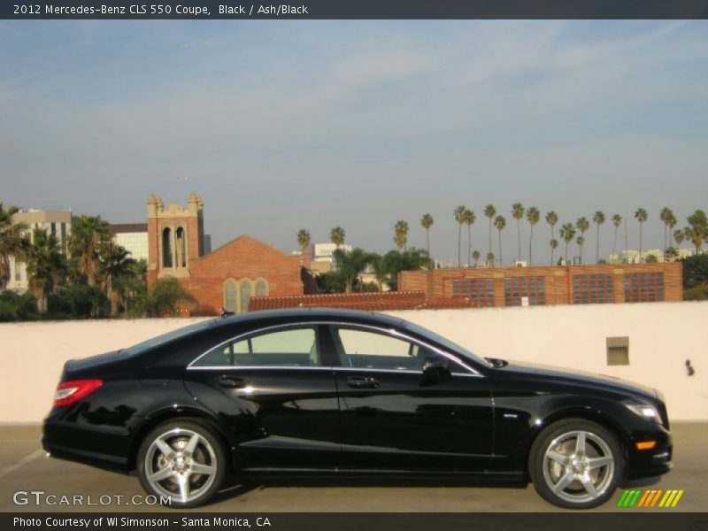 Black / Ash/Black 2012 Mercedes-Benz CLS 550 Coupe
