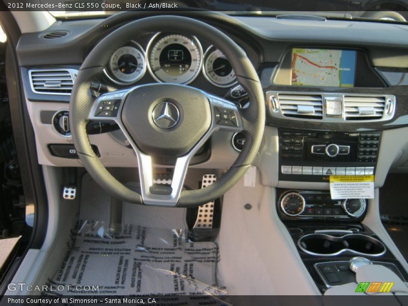 Black / Ash/Black 2012 Mercedes-Benz CLS 550 Coupe