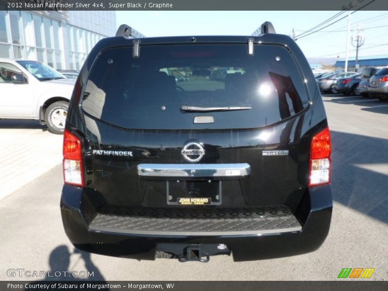Super Black / Graphite 2012 Nissan Pathfinder Silver 4x4