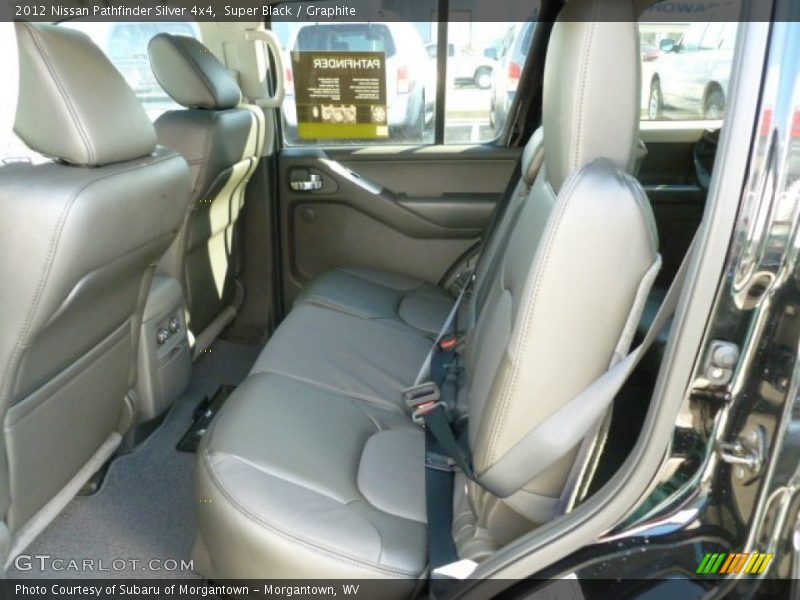 Super Black / Graphite 2012 Nissan Pathfinder Silver 4x4