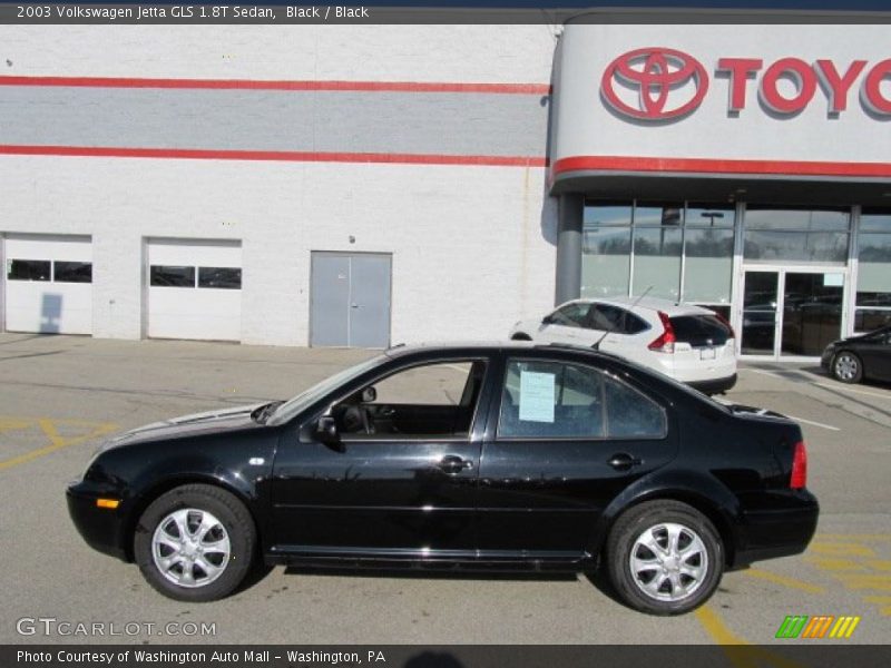 Black / Black 2003 Volkswagen Jetta GLS 1.8T Sedan