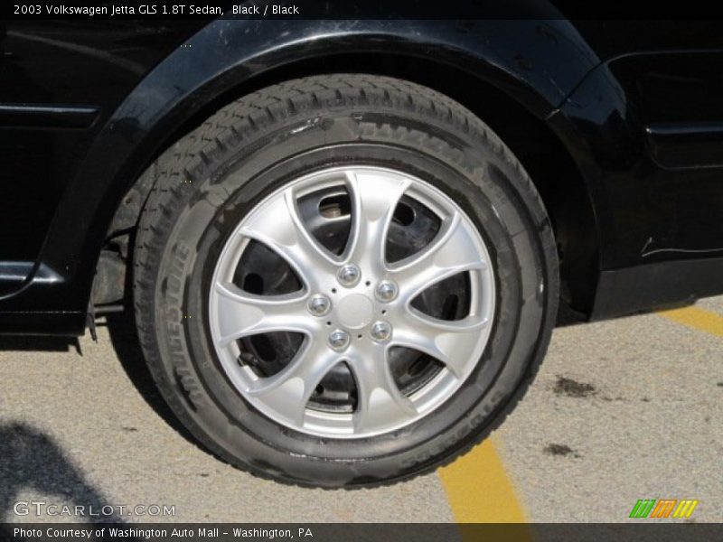 Black / Black 2003 Volkswagen Jetta GLS 1.8T Sedan