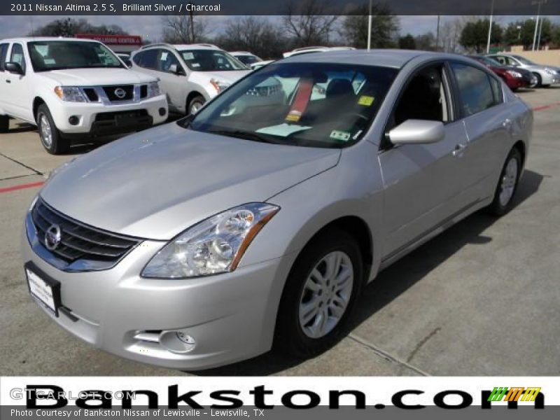Brilliant Silver / Charcoal 2011 Nissan Altima 2.5 S