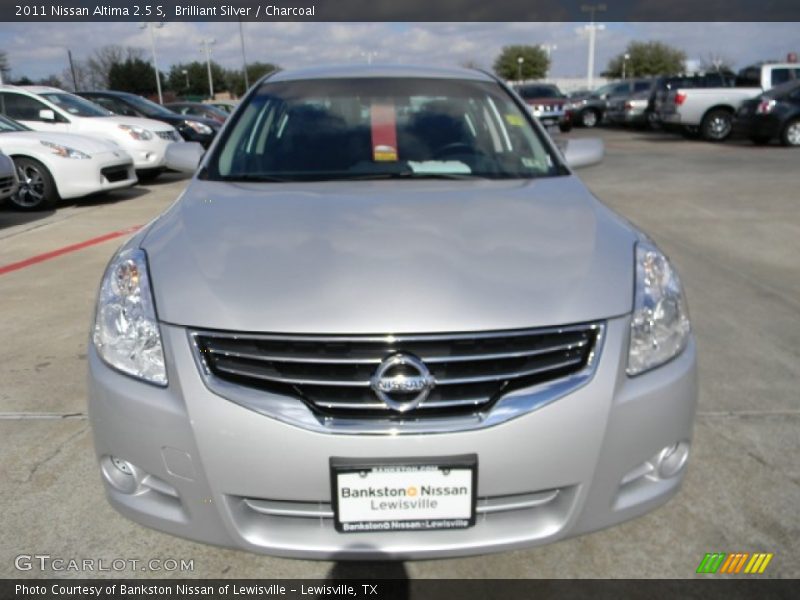 Brilliant Silver / Charcoal 2011 Nissan Altima 2.5 S