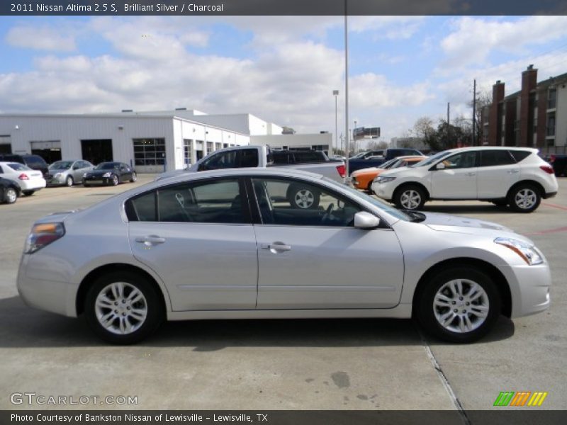 Brilliant Silver / Charcoal 2011 Nissan Altima 2.5 S