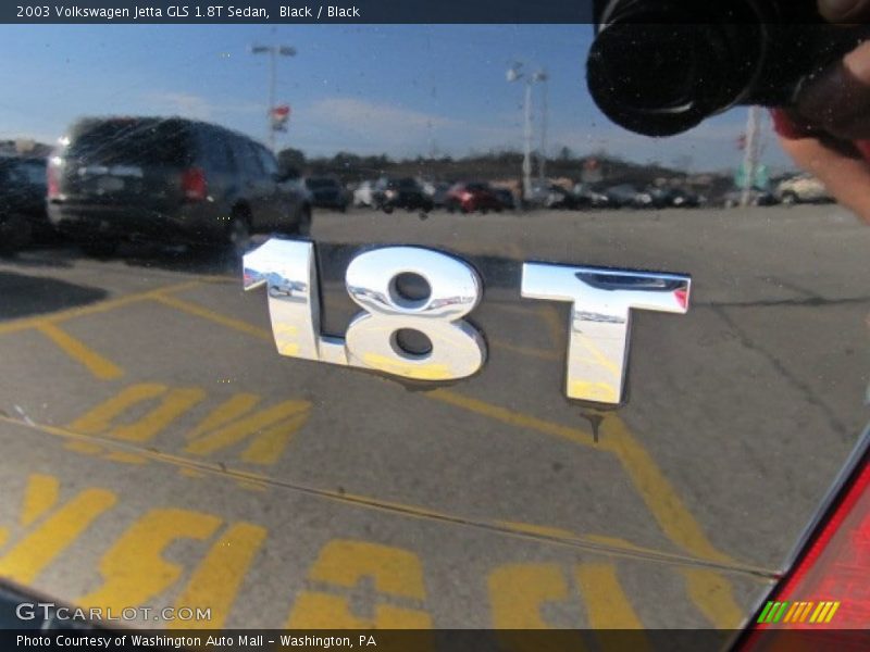 Black / Black 2003 Volkswagen Jetta GLS 1.8T Sedan