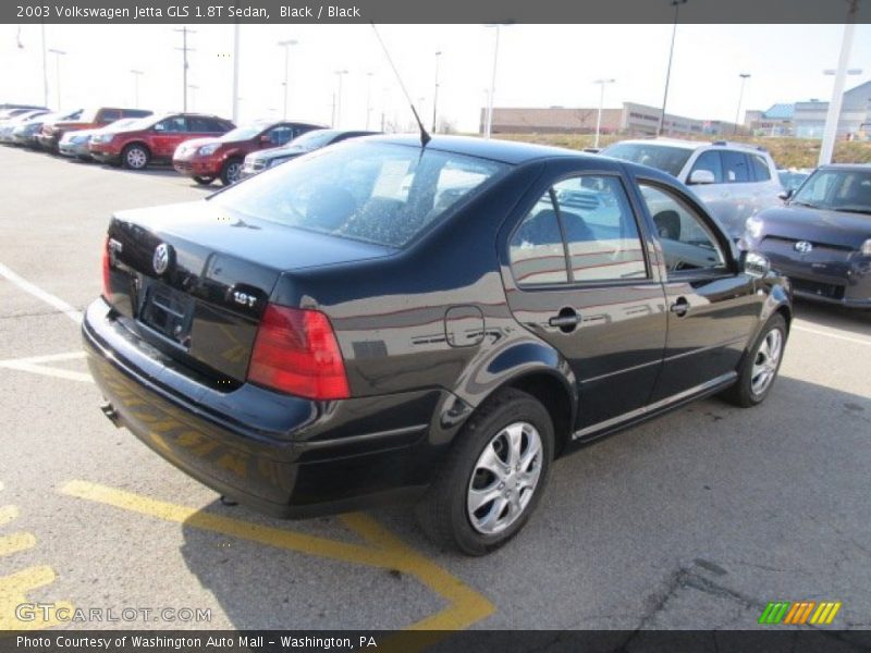 Black / Black 2003 Volkswagen Jetta GLS 1.8T Sedan