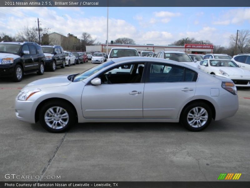 Brilliant Silver / Charcoal 2011 Nissan Altima 2.5 S