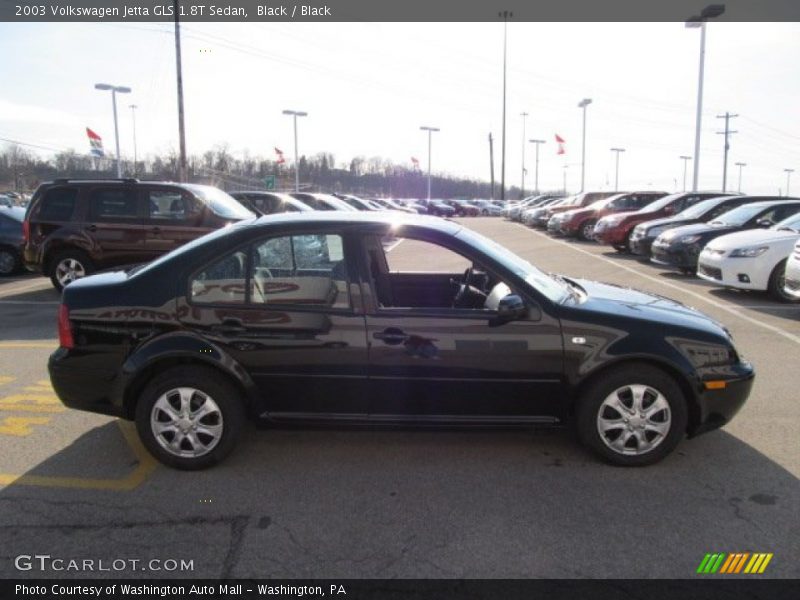 Black / Black 2003 Volkswagen Jetta GLS 1.8T Sedan