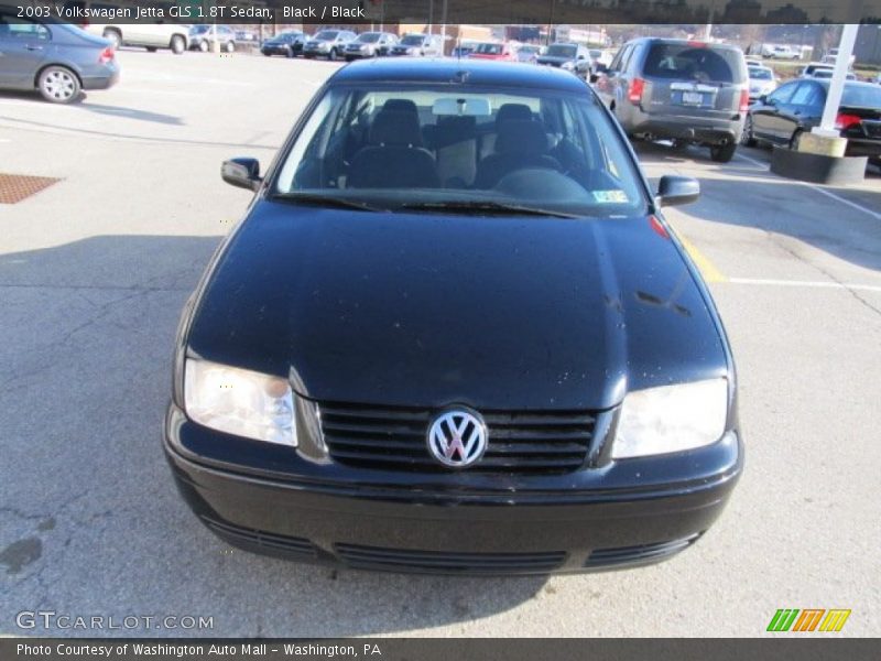 Black / Black 2003 Volkswagen Jetta GLS 1.8T Sedan