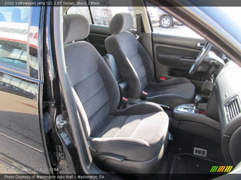 Black / Black 2003 Volkswagen Jetta GLS 1.8T Sedan