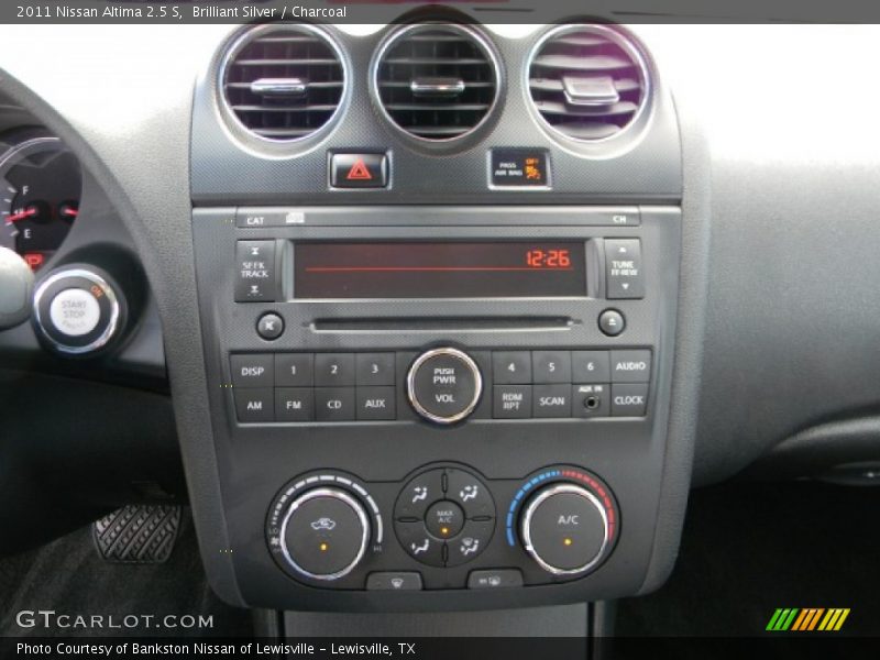 Brilliant Silver / Charcoal 2011 Nissan Altima 2.5 S