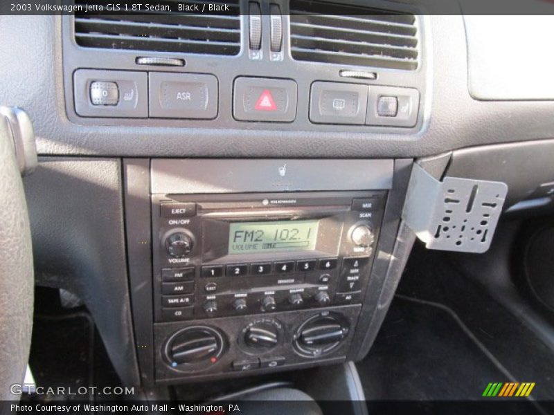 Black / Black 2003 Volkswagen Jetta GLS 1.8T Sedan