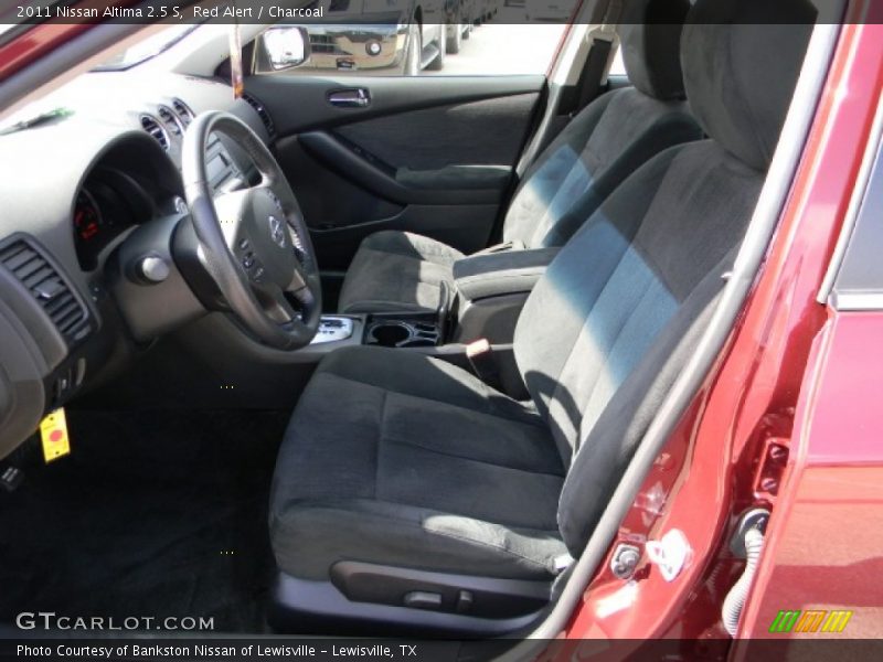 Red Alert / Charcoal 2011 Nissan Altima 2.5 S
