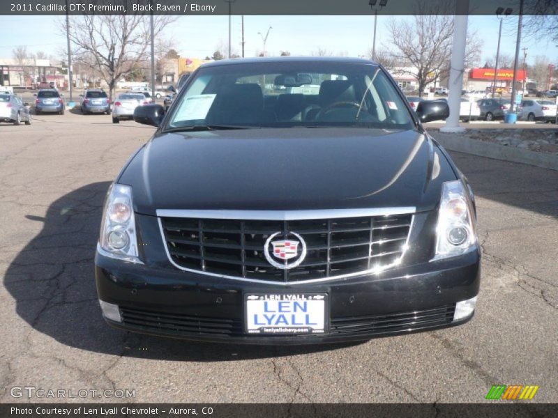 Black Raven / Ebony 2011 Cadillac DTS Premium