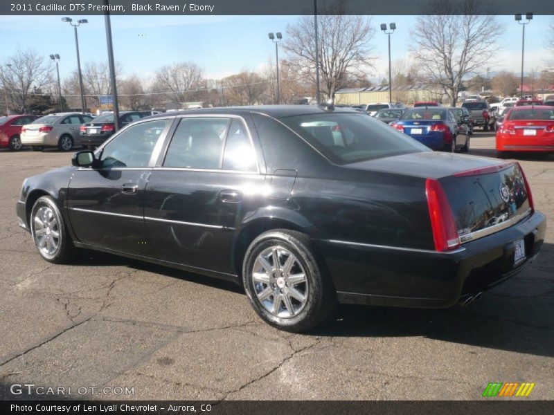 Black Raven / Ebony 2011 Cadillac DTS Premium