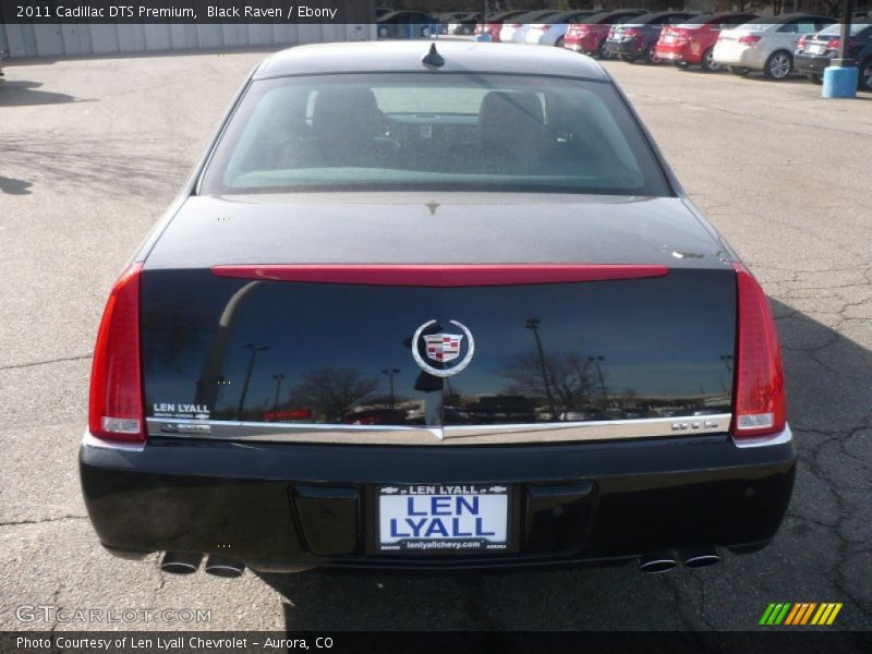 Black Raven / Ebony 2011 Cadillac DTS Premium