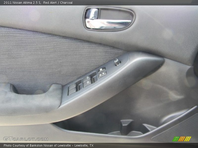 Red Alert / Charcoal 2011 Nissan Altima 2.5 S