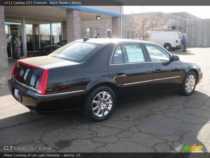 Black Raven / Ebony 2011 Cadillac DTS Premium