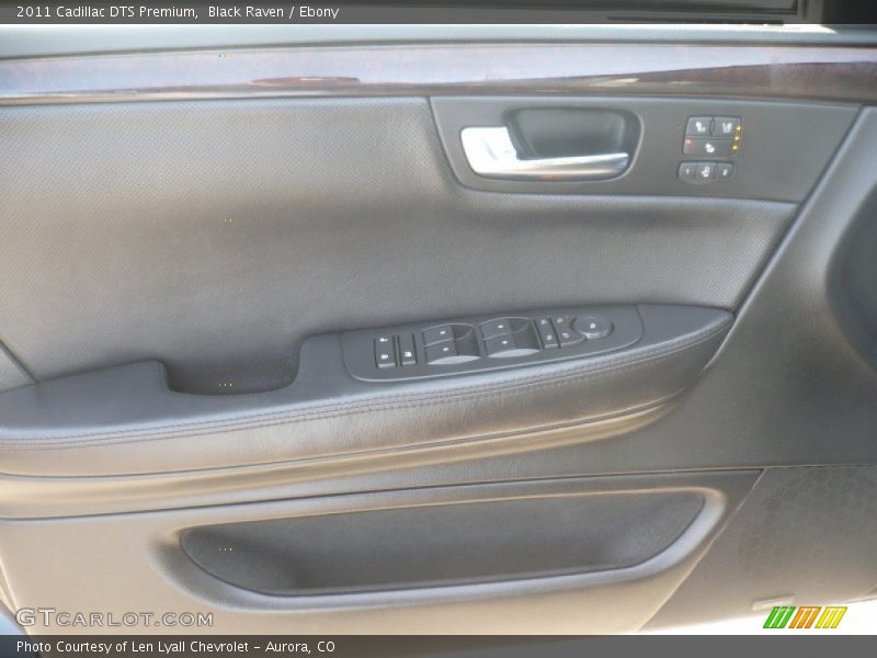 Black Raven / Ebony 2011 Cadillac DTS Premium