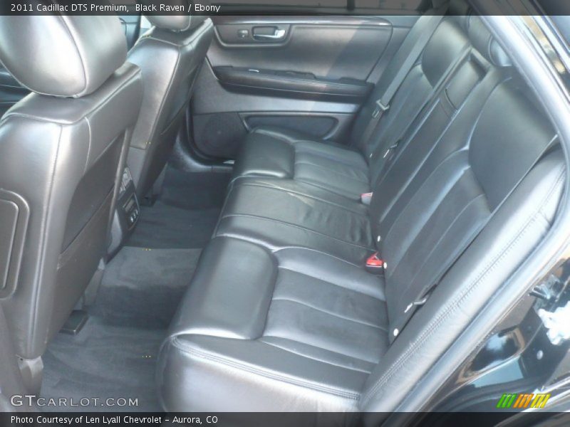 Black Raven / Ebony 2011 Cadillac DTS Premium