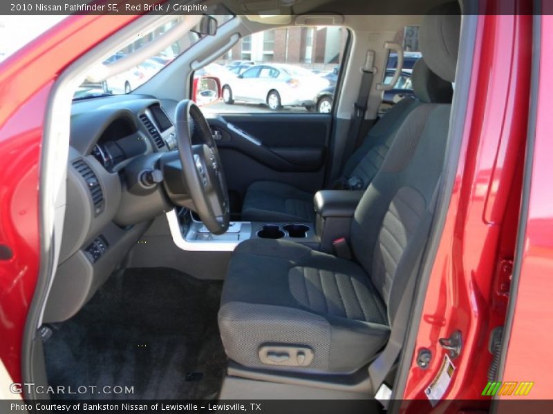 Red Brick / Graphite 2010 Nissan Pathfinder SE