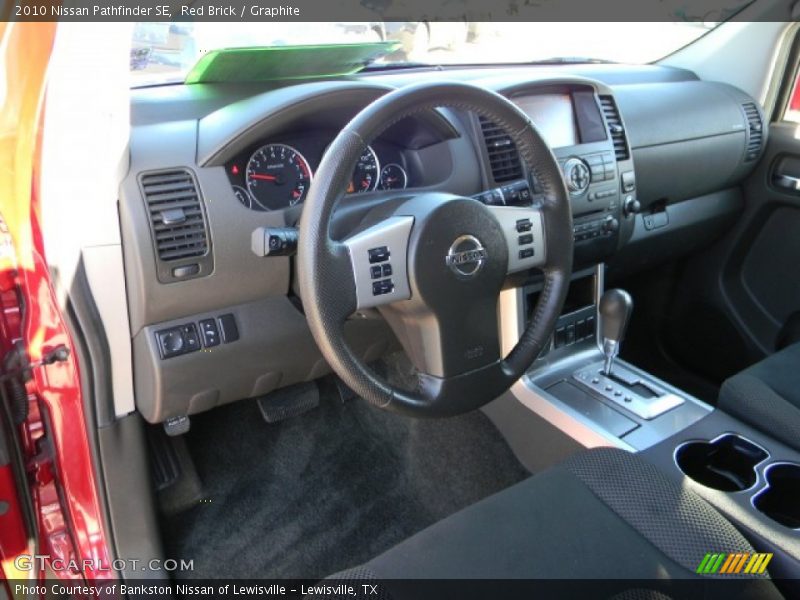 Red Brick / Graphite 2010 Nissan Pathfinder SE
