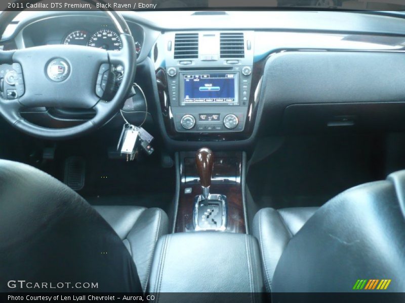 Black Raven / Ebony 2011 Cadillac DTS Premium