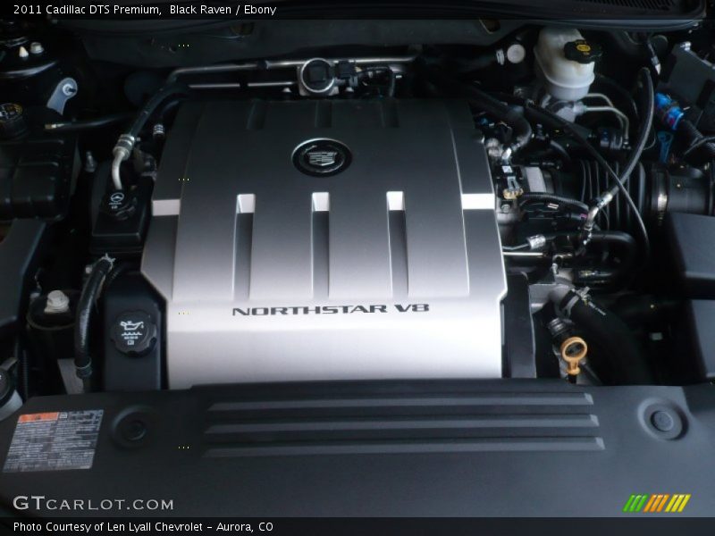 Black Raven / Ebony 2011 Cadillac DTS Premium
