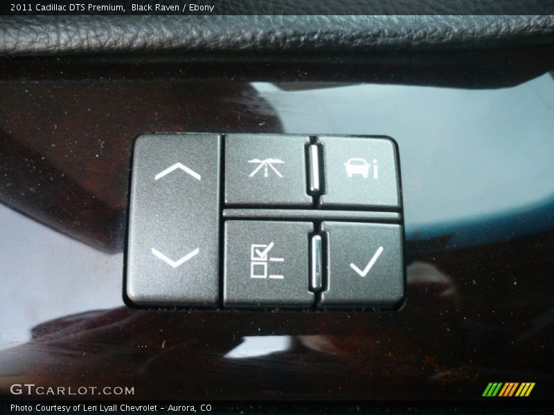 Black Raven / Ebony 2011 Cadillac DTS Premium