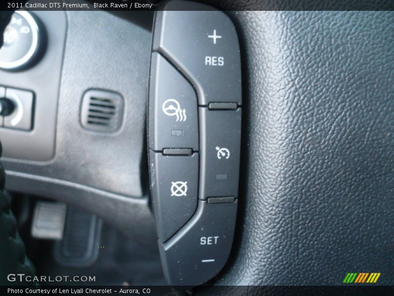 Black Raven / Ebony 2011 Cadillac DTS Premium