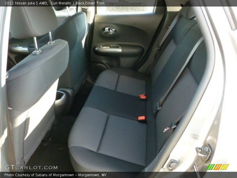 Gun Metallic / Black/Silver Trim 2012 Nissan Juke S AWD