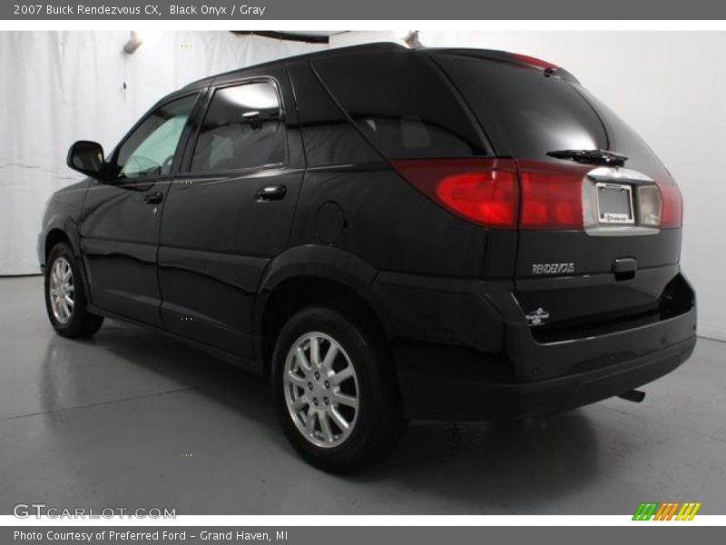 Black Onyx / Gray 2007 Buick Rendezvous CX