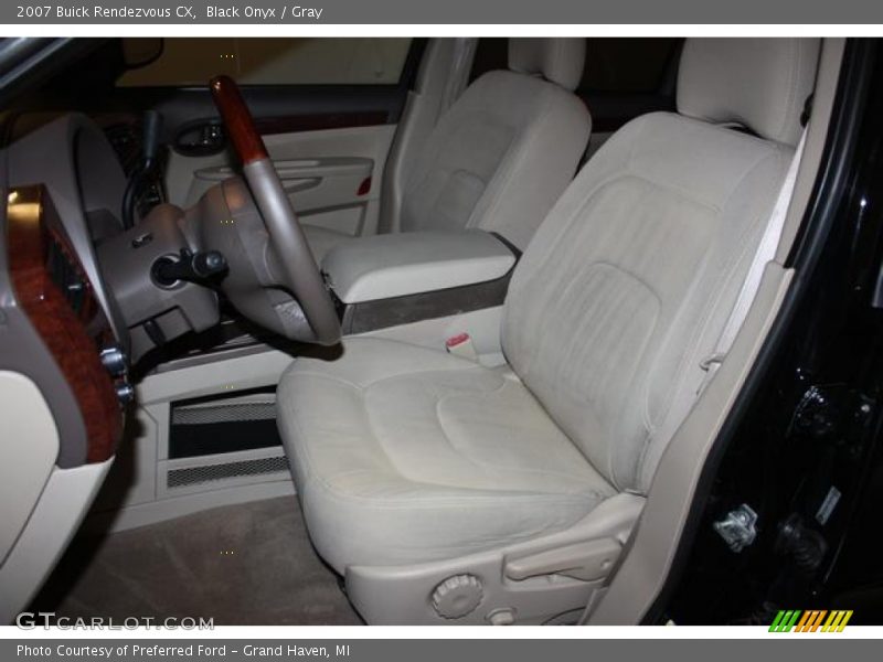  2007 Rendezvous CX Gray Interior