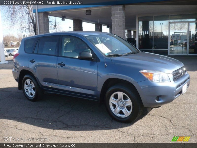 Pacific Blue Metallic / Ash 2008 Toyota RAV4 V6 4WD
