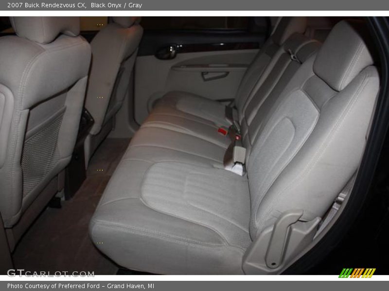Black Onyx / Gray 2007 Buick Rendezvous CX
