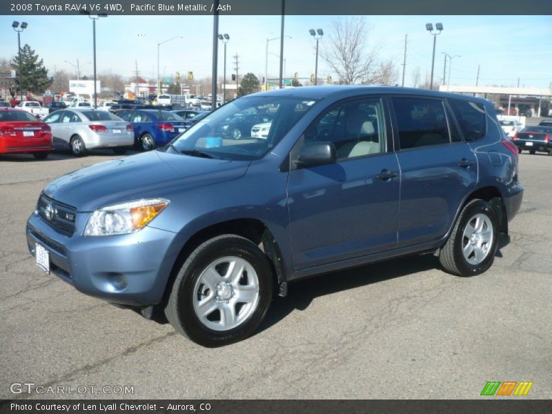 Pacific Blue Metallic / Ash 2008 Toyota RAV4 V6 4WD