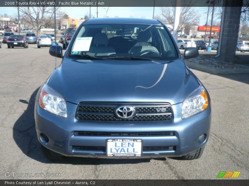Pacific Blue Metallic / Ash 2008 Toyota RAV4 V6 4WD