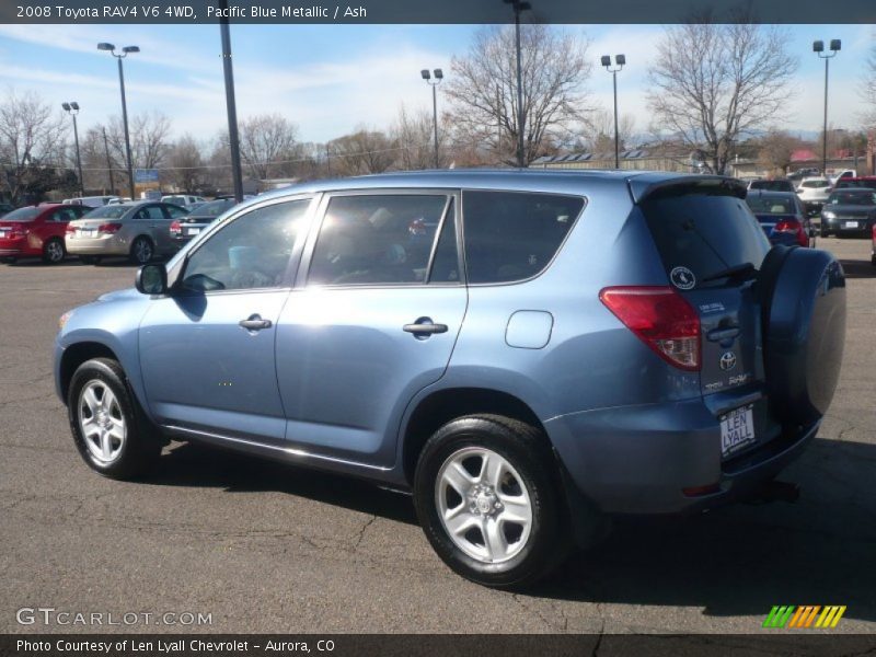 Pacific Blue Metallic / Ash 2008 Toyota RAV4 V6 4WD