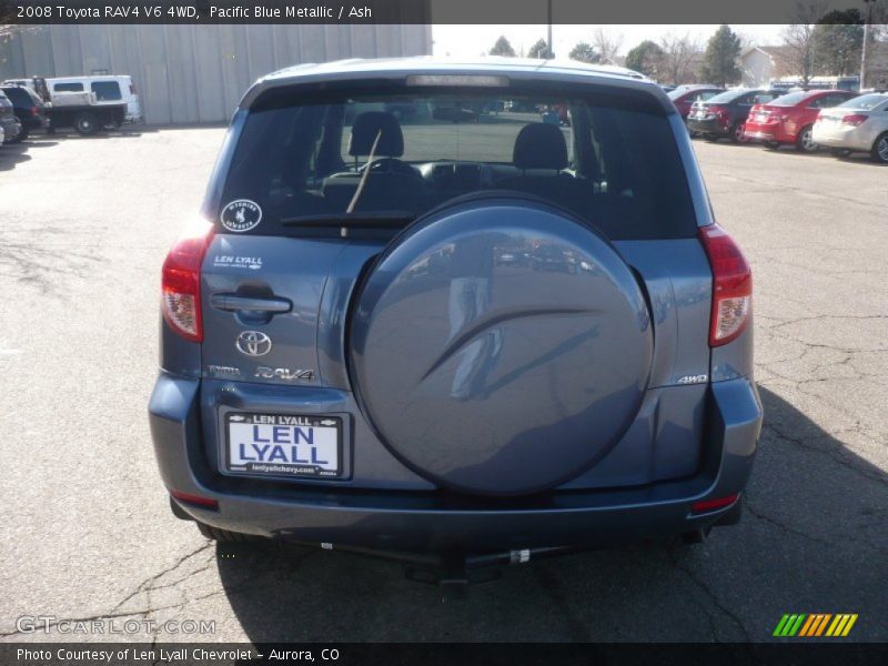 Pacific Blue Metallic / Ash 2008 Toyota RAV4 V6 4WD
