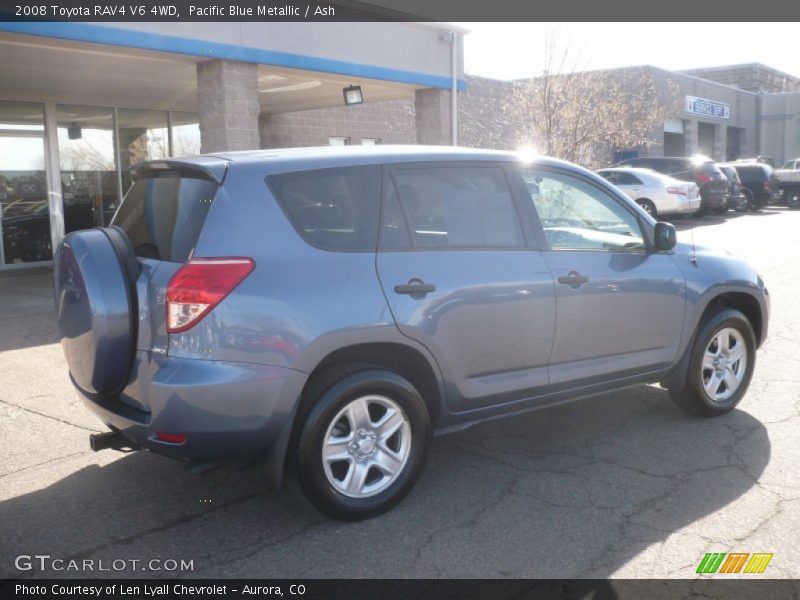 Pacific Blue Metallic / Ash 2008 Toyota RAV4 V6 4WD