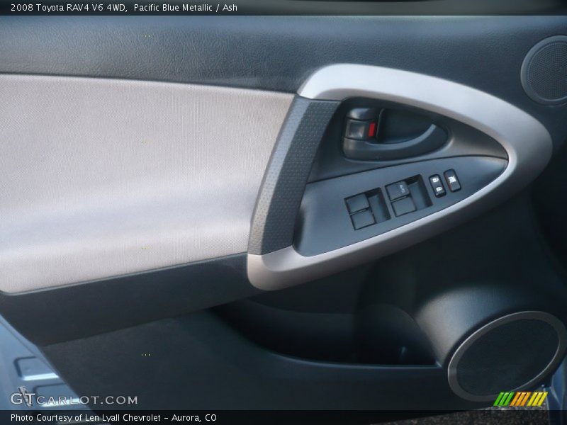 Pacific Blue Metallic / Ash 2008 Toyota RAV4 V6 4WD