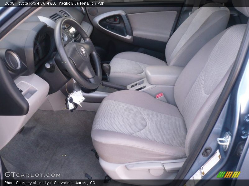 Pacific Blue Metallic / Ash 2008 Toyota RAV4 V6 4WD