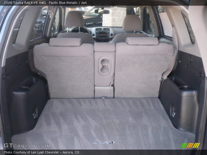 Pacific Blue Metallic / Ash 2008 Toyota RAV4 V6 4WD